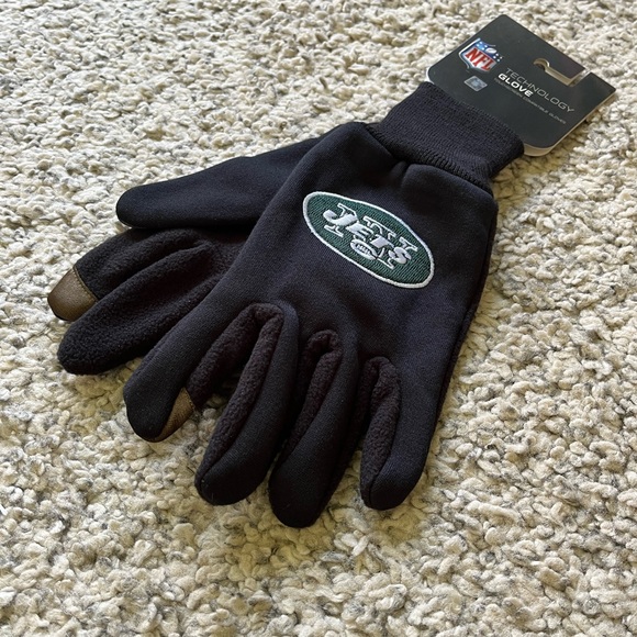 NFL 🏈 NEW YORK JETS Technology Gloves - Picture 3 of 8